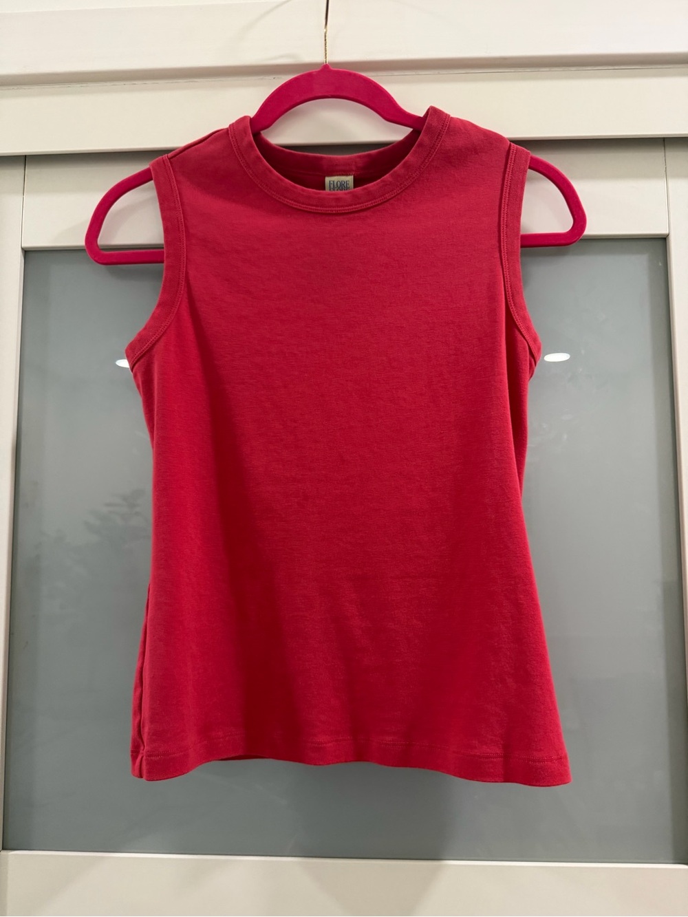 Flore Flore Esme Tank in Raspberry